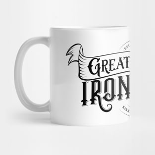 Great Western Iron & Steel Co., Black Lettering Mug